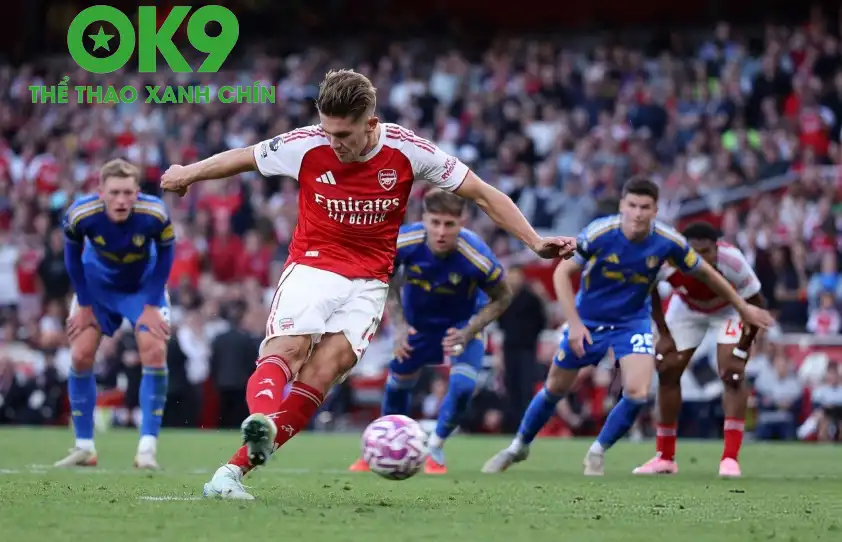 Gyokeres dứt điểm tự tin ở chấm 11m - Ảnh: @Teamgyokeres Gyokeres dứt điểm tự tin ở chấm 11m - Ảnh: @Teamgyokeres